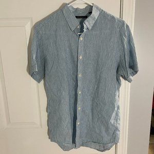 Theory short sleeve shirt - Sz M - Linen